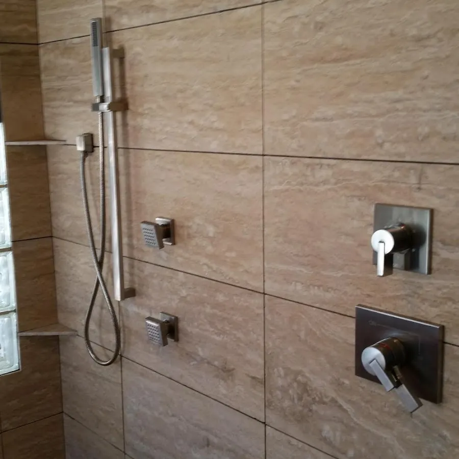Shower fixture installation for Gas Line Repair in Winooski